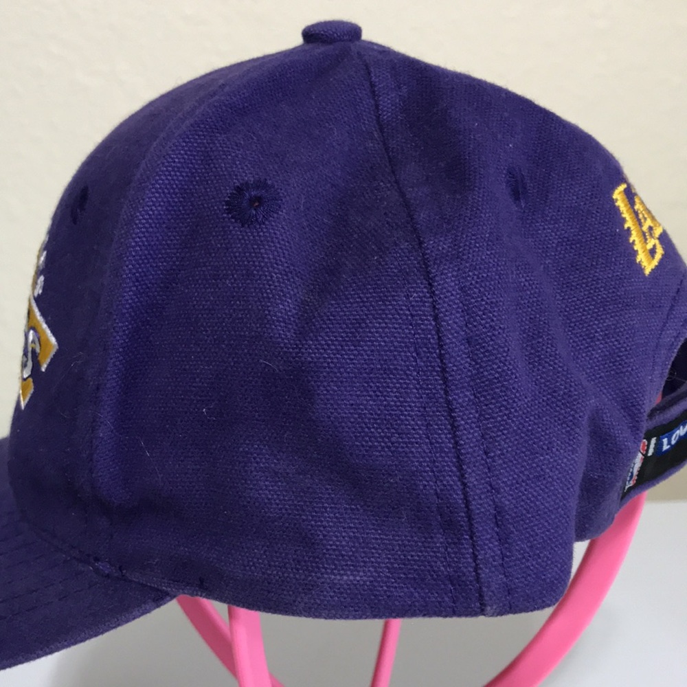 Los Angeles Lakers Adjustable Basketball Caps. Good Condition. - Picture 6 of 9